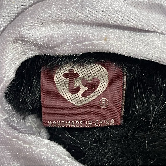 TY “PURRCY” Attic Treasures Plush Tuxedo CAT | 8” Jointed Kitty | 1993 w/Tags 02 - Picture 5 of 6